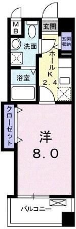 エトワール　ポレール　Ⅲ号館の物件間取画像